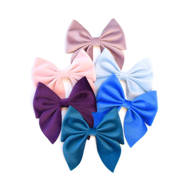 Sailor- Velvet glitter bow, leatherette bow, fringe clip, butterfly bow, personalised bow, rainbow bow, dolly hair bow, floral bow, shimmer bow, pretty bow , Bow Handmade Hairbow, handmade hair accessories, Sweet Adalyn Sweet Adalyn