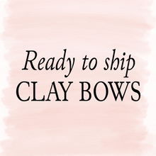 READY TO SHIP- Clay Bows