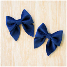 Sailor Mini- Navy glitter bow, leatherette bow, fringe clip, butterfly bow, personalised bow, rainbow bow, dolly hair bow, floral bow, shimmer bow, pretty bow , Bow Handmade Hairbow, handmade hair accessories, Sweet Adalyn Sweet Adalyn